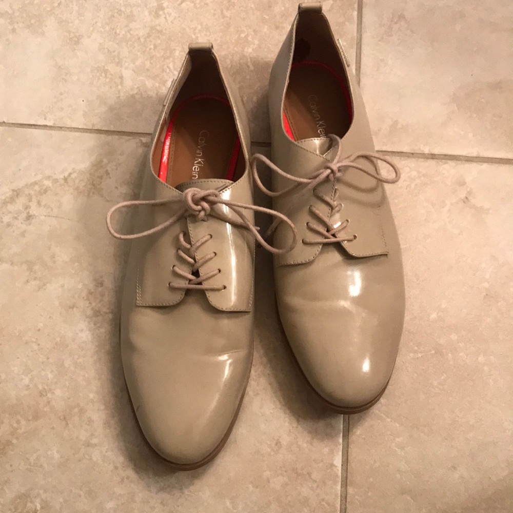 Calvin Klein Leather Oxfords